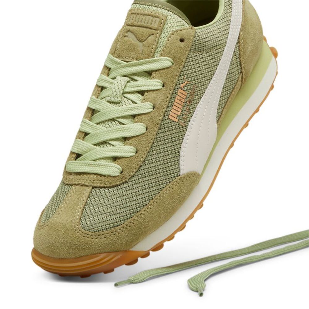 Puma Mens Easy Rider Mesh Green Shoes (NWT) - Picture 4 of 5